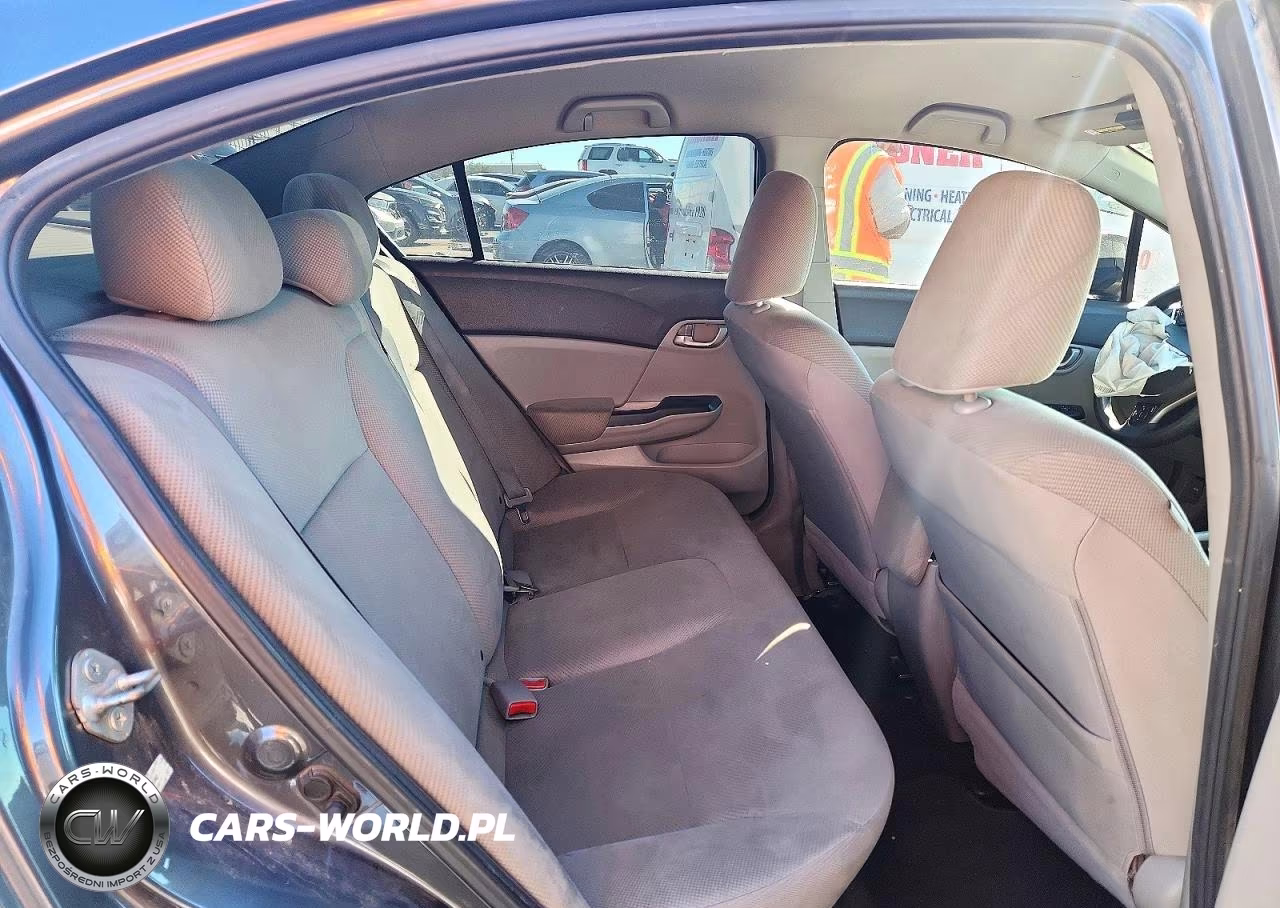 2012 Honda Civic Lx VIN:19XFB2F51CE331362 - 10