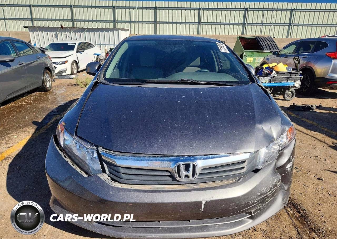 2012 Honda Civic Lx VIN:19XFB2F51CE331362 - 5