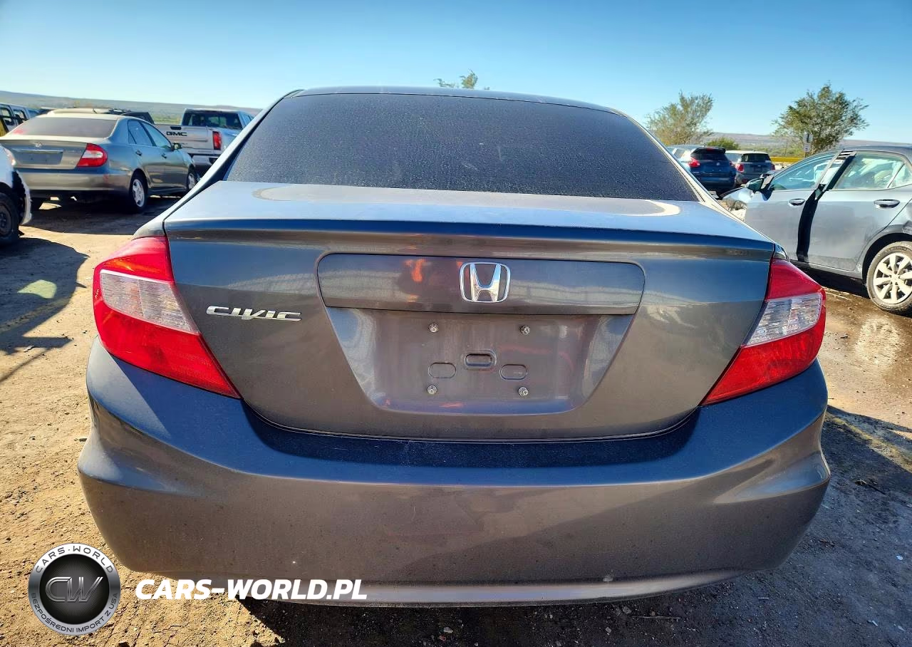 2012 Honda Civic Lx VIN:19XFB2F51CE331362 - 6