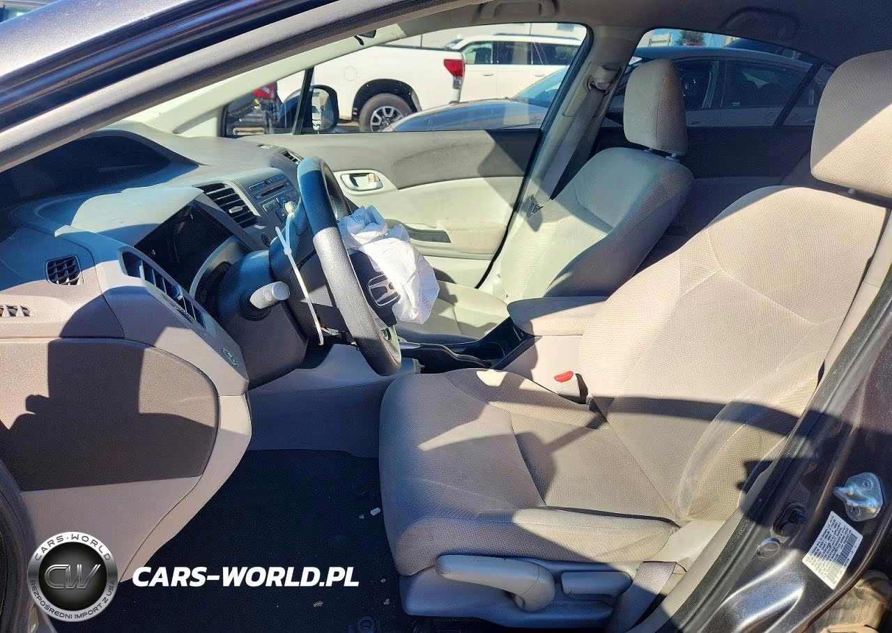 2012 Honda Civic Lx VIN:19XFB2F51CE331362 - 7