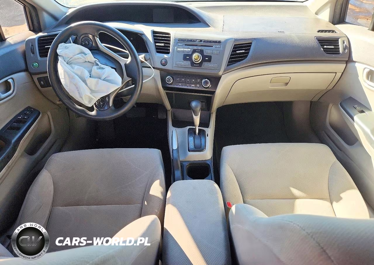 2012 Honda Civic Lx VIN:19XFB2F51CE331362 - 8