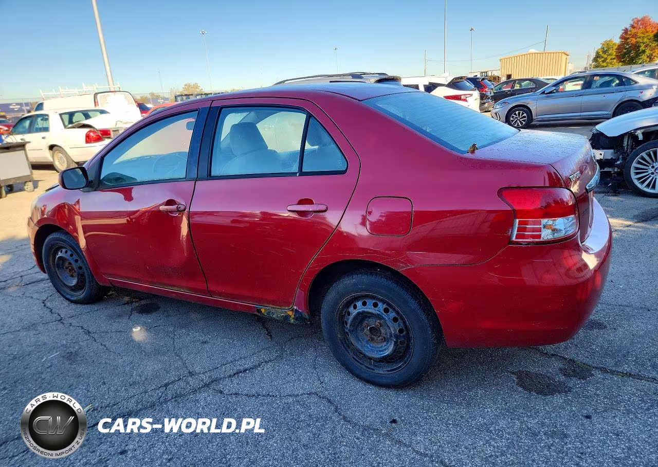 2007 Toyota Yaris Base VIN:JTDBT923571011527 - 2