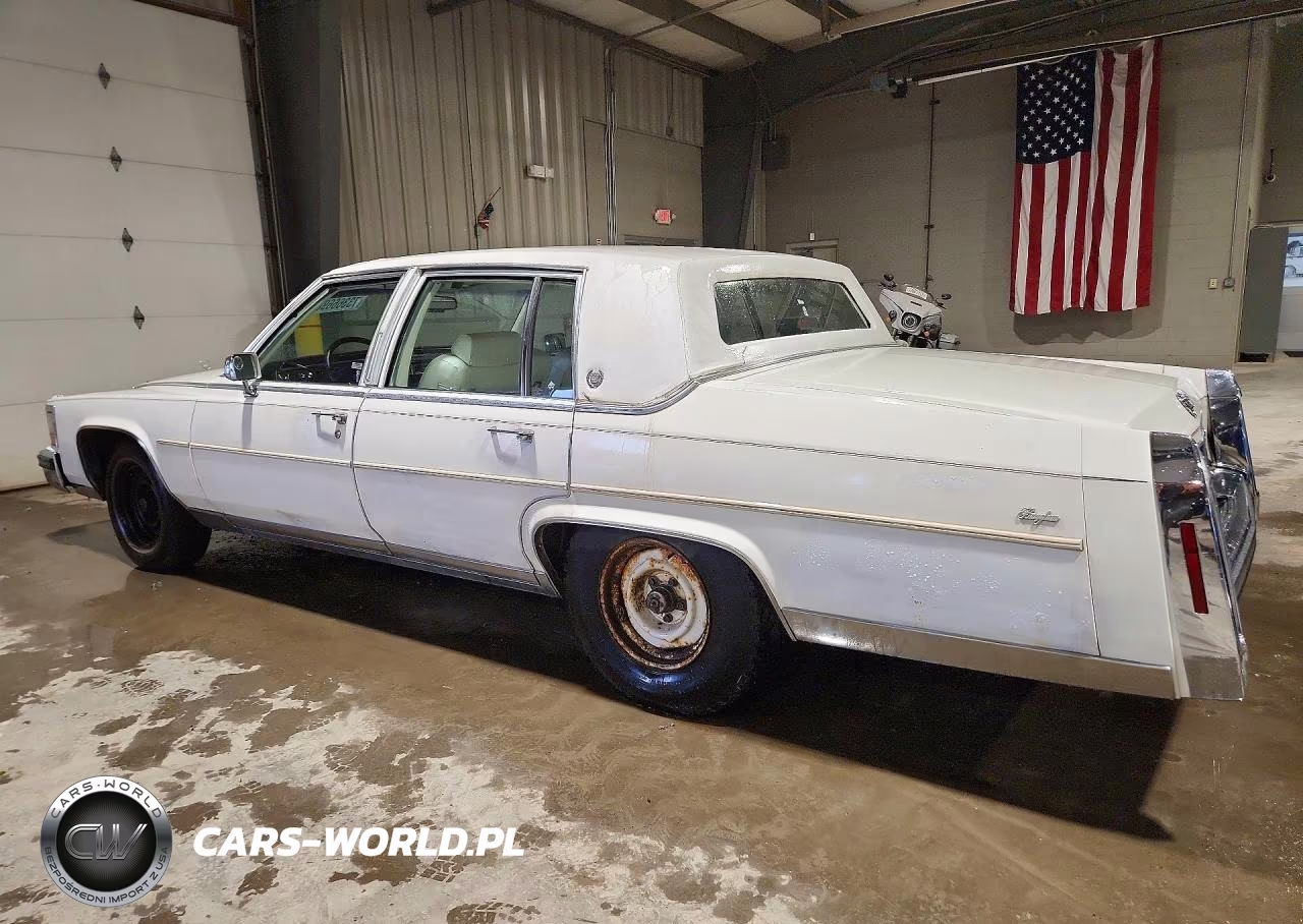 1988 Cadillac Brougham VIN:1G6DW51Y0J9734543 - 2