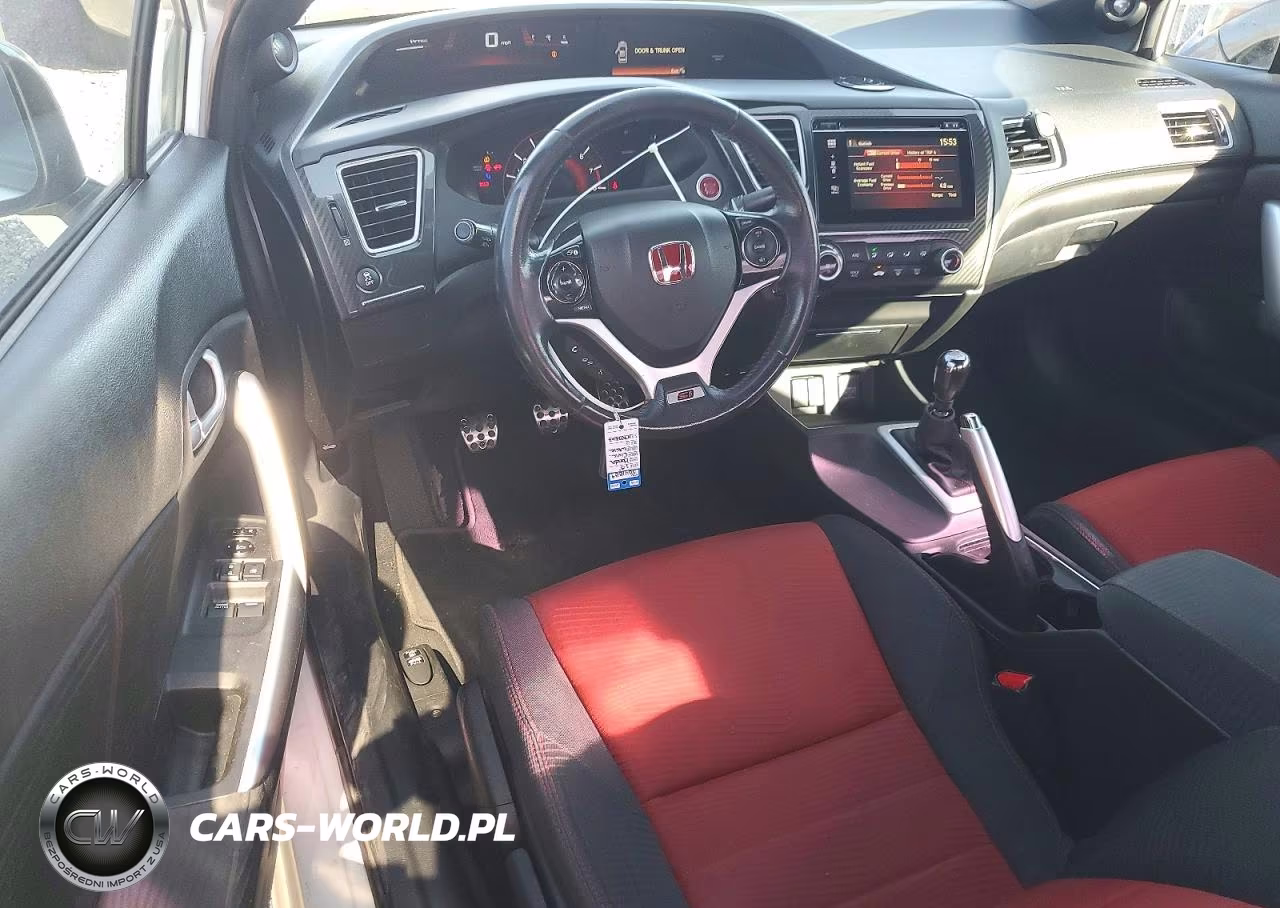 2015 Honda Civic Si VIN:2HGFG4A50FH703367 - 8