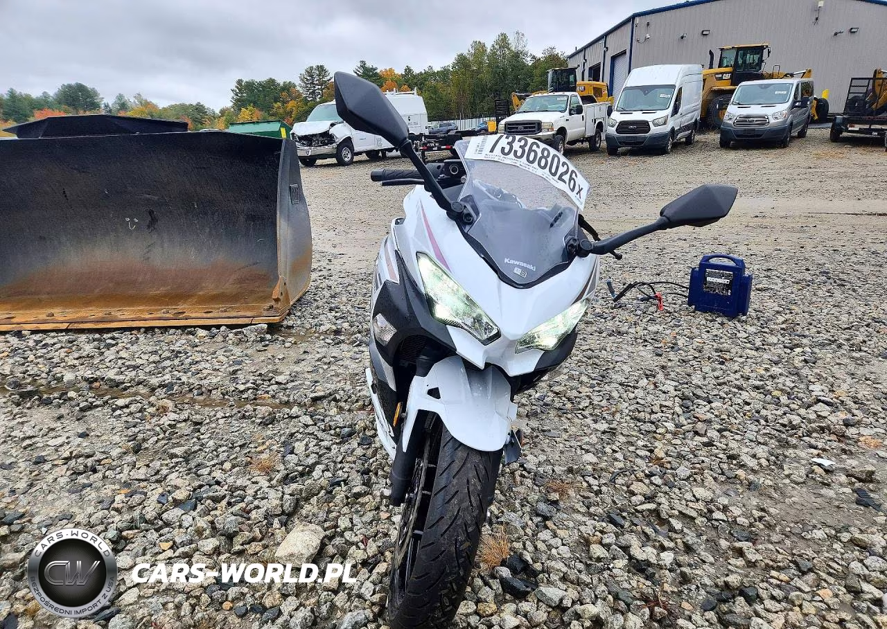2023 Kawasaki Ex400 VIN:JKAEXKG17PDAM5335 - 2