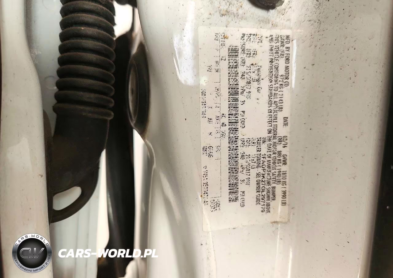 2016 Ford Focus Se VIN:1FADP3K27GL297179 - 12