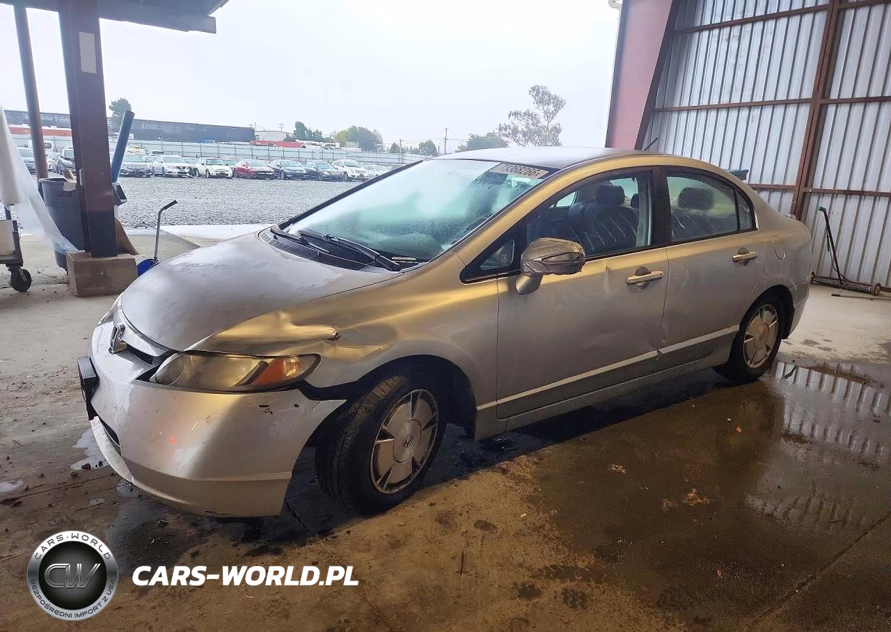 2006 Honda Civic Hybrid VIN:JHMFA36276S014121 - 1