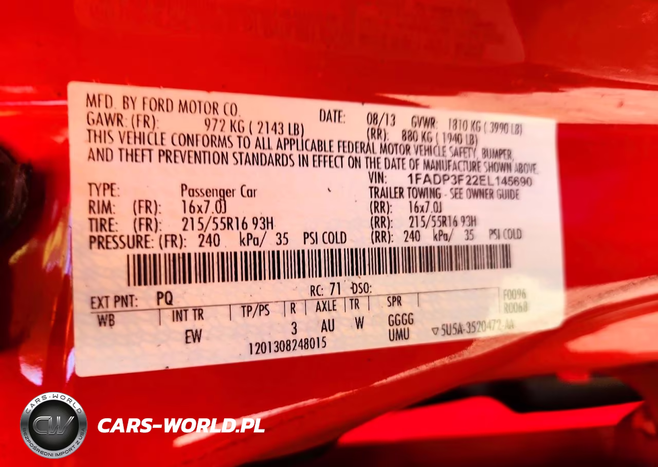 2014 Ford Focus Se VIN:1FADP3F22EL145690 - 12