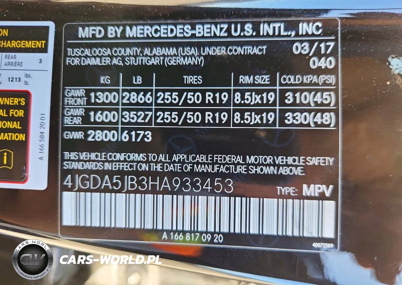 2017 Mercedes-Benz Gle 350 VIN:4JGDA5JB3HA933453 - 14