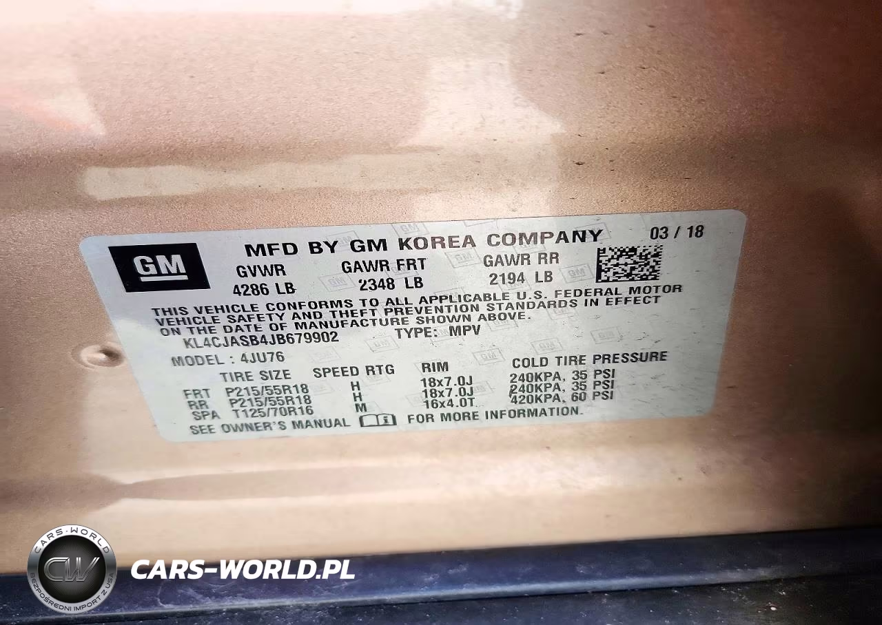2018 Buick Encore Preferred VIN:KL4CJASB4JB679902 - 14