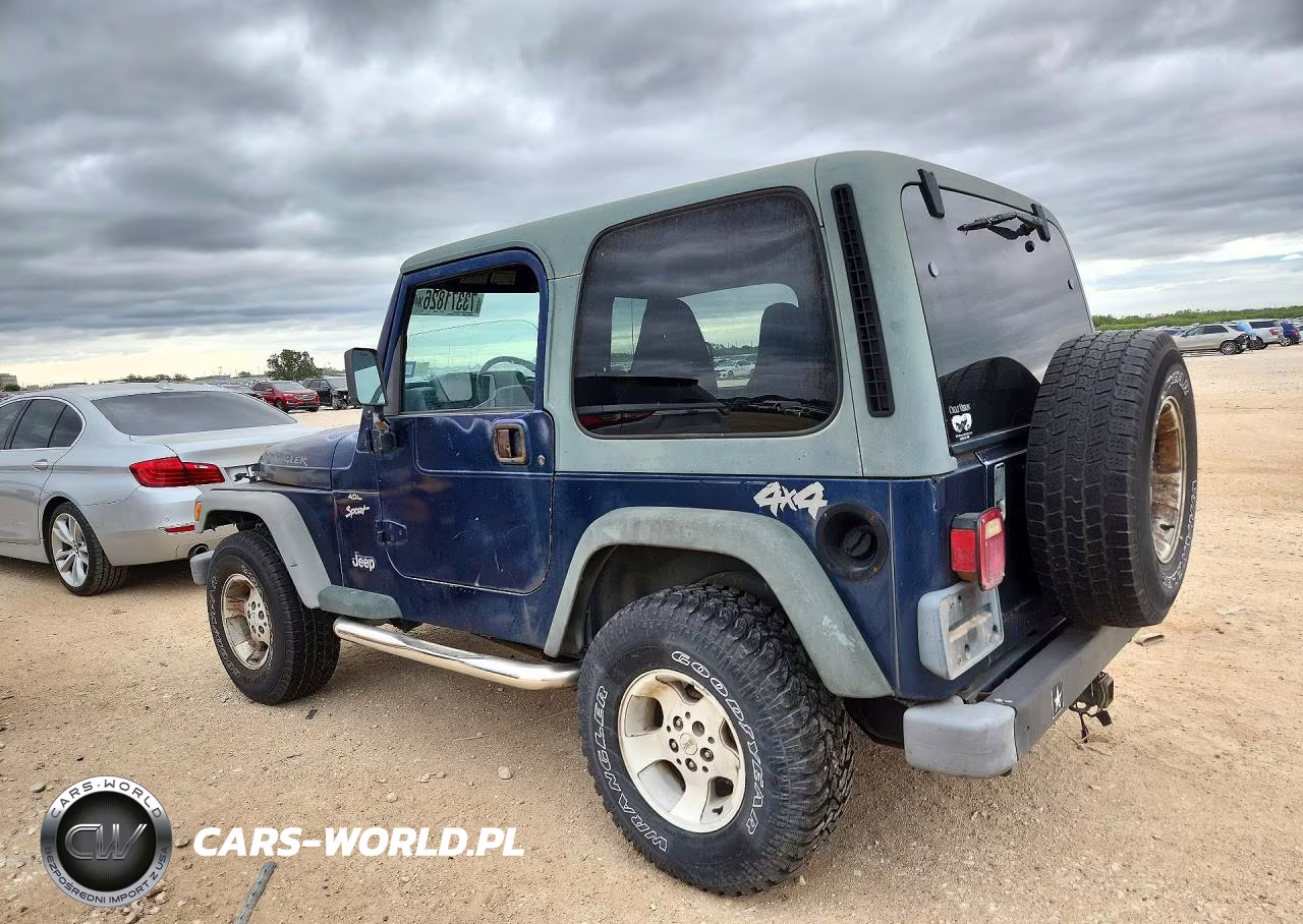 2000 Jeep Wrangler - Tj Sport VIN:1J4FA49S5YP745357 - 2