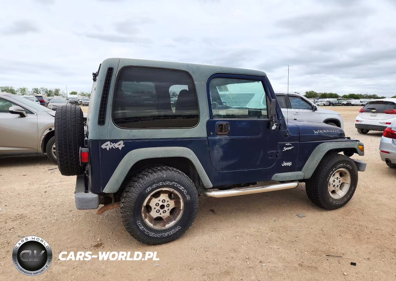 2000 Jeep Wrangler - Tj Sport VIN:1J4FA49S5YP745357 - 3