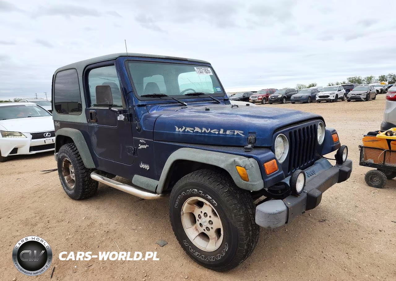 2000 Jeep Wrangler - Tj Sport VIN:1J4FA49S5YP745357 - 4