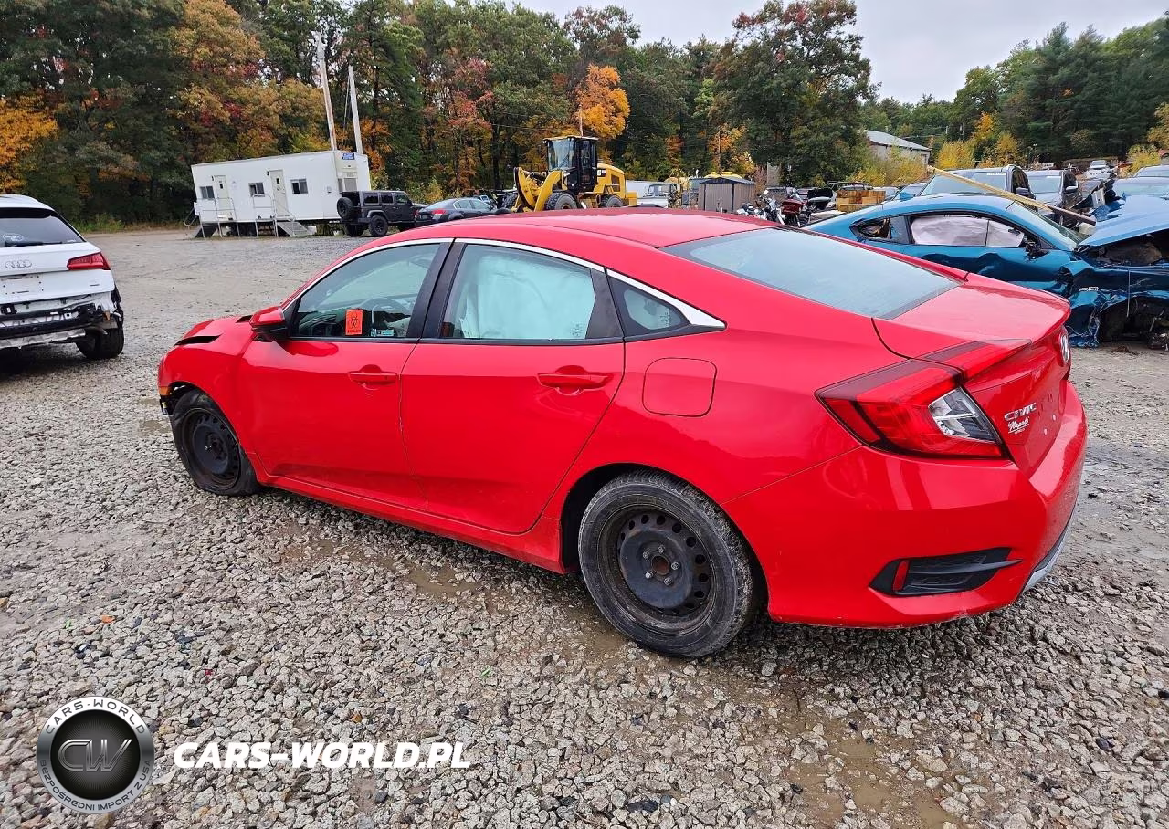 2020 Honda Civic Lx VIN:2HGFC2F64LH569086 - 2