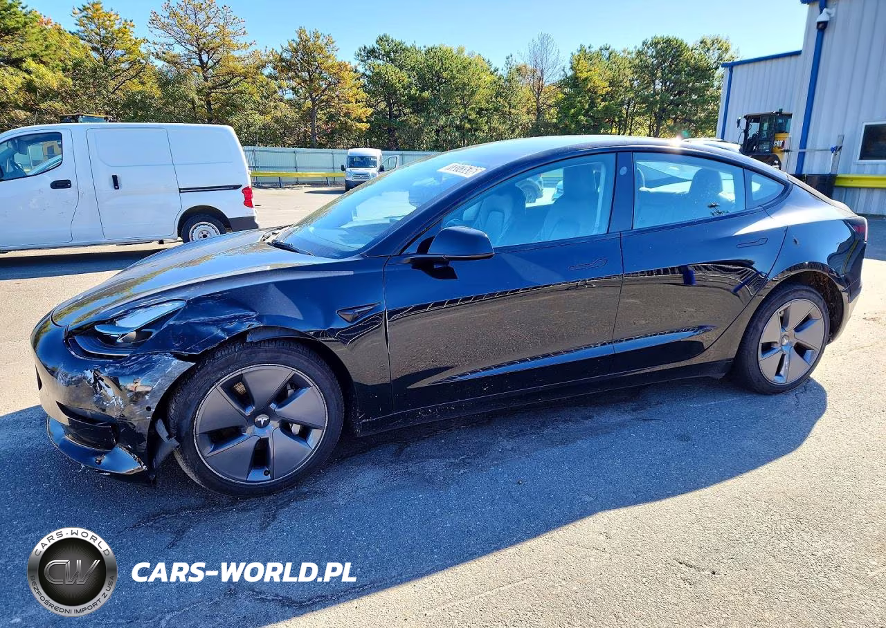 2022 Tesla Model 3 VIN:5YJ3E1EA8NF369963 - 1