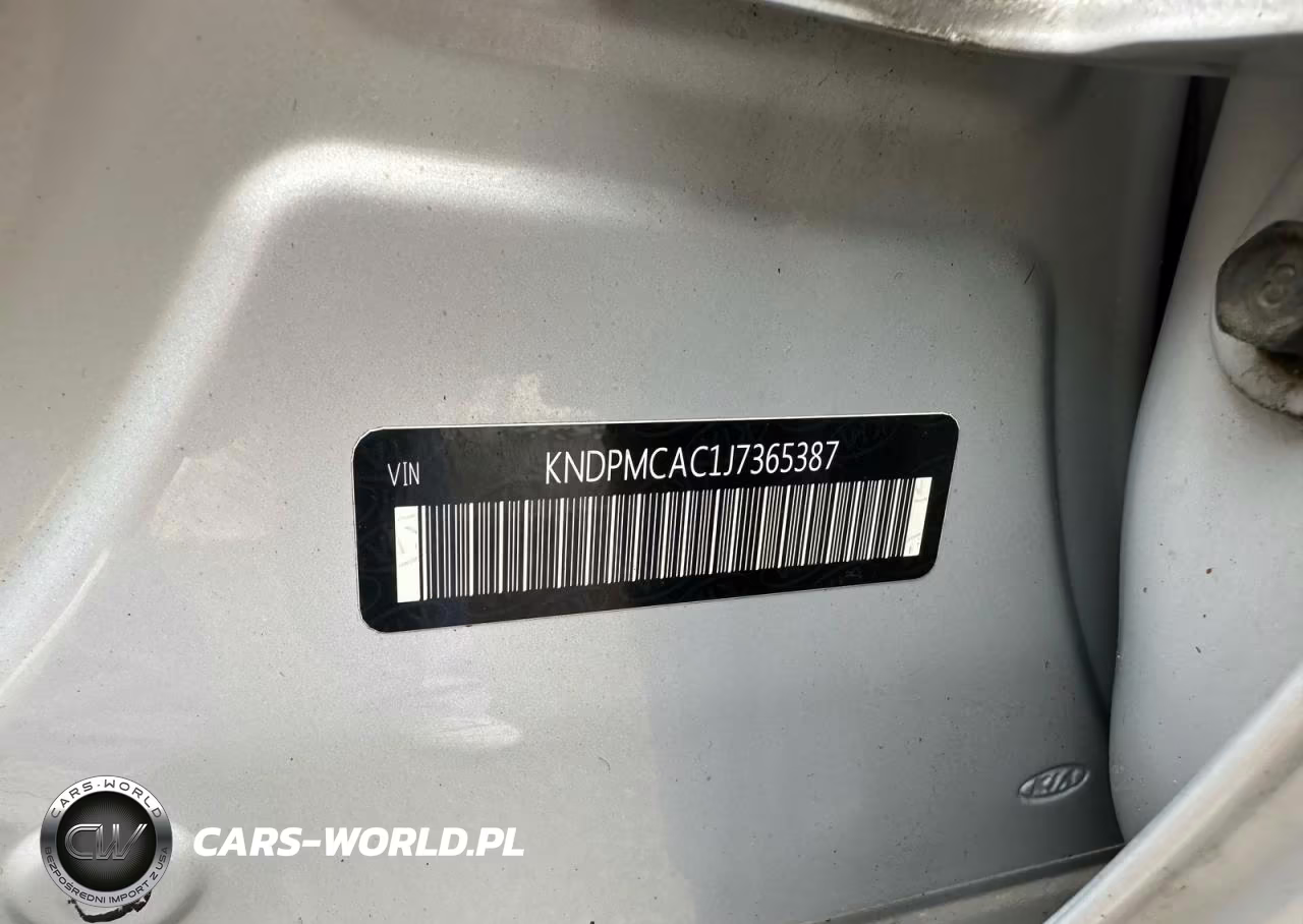2018 Kia Sportage Lx VIN:KNDPMCAC1J7365387 - 10