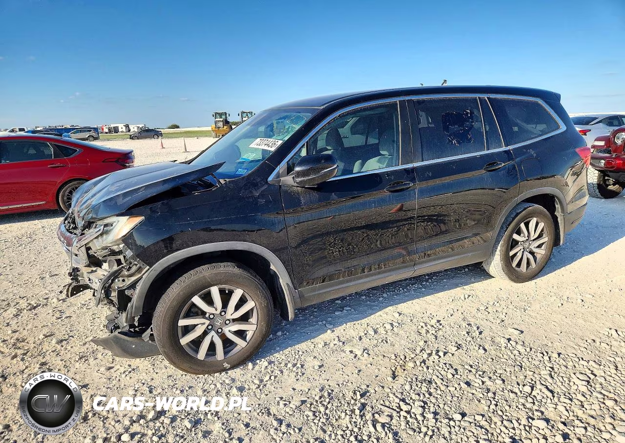 2020 Honda Pilot Ex VIN:5FNYF5H35LB015998 - 1