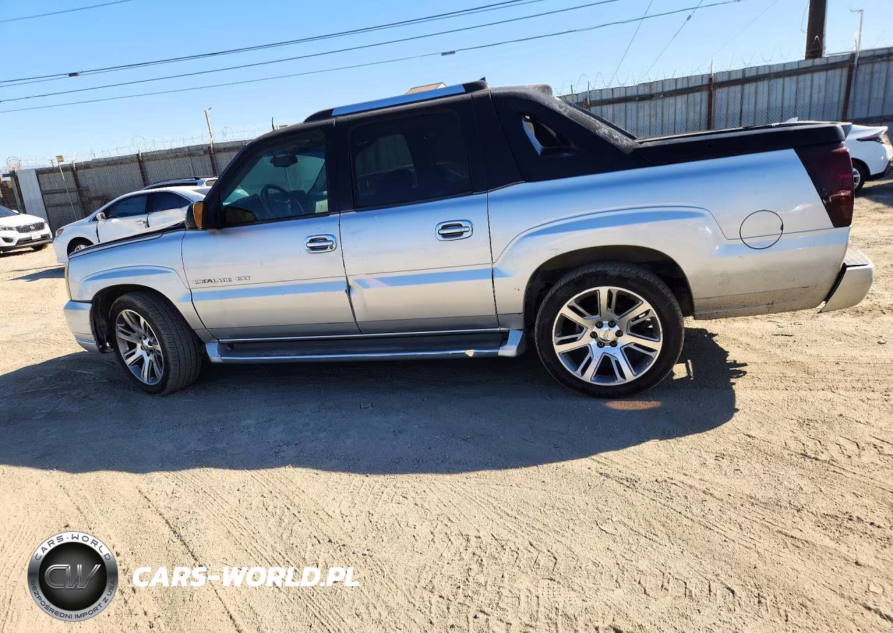 2002 Cadillac Escalade Ext VIN:3GYEK63N92G257676 - 2