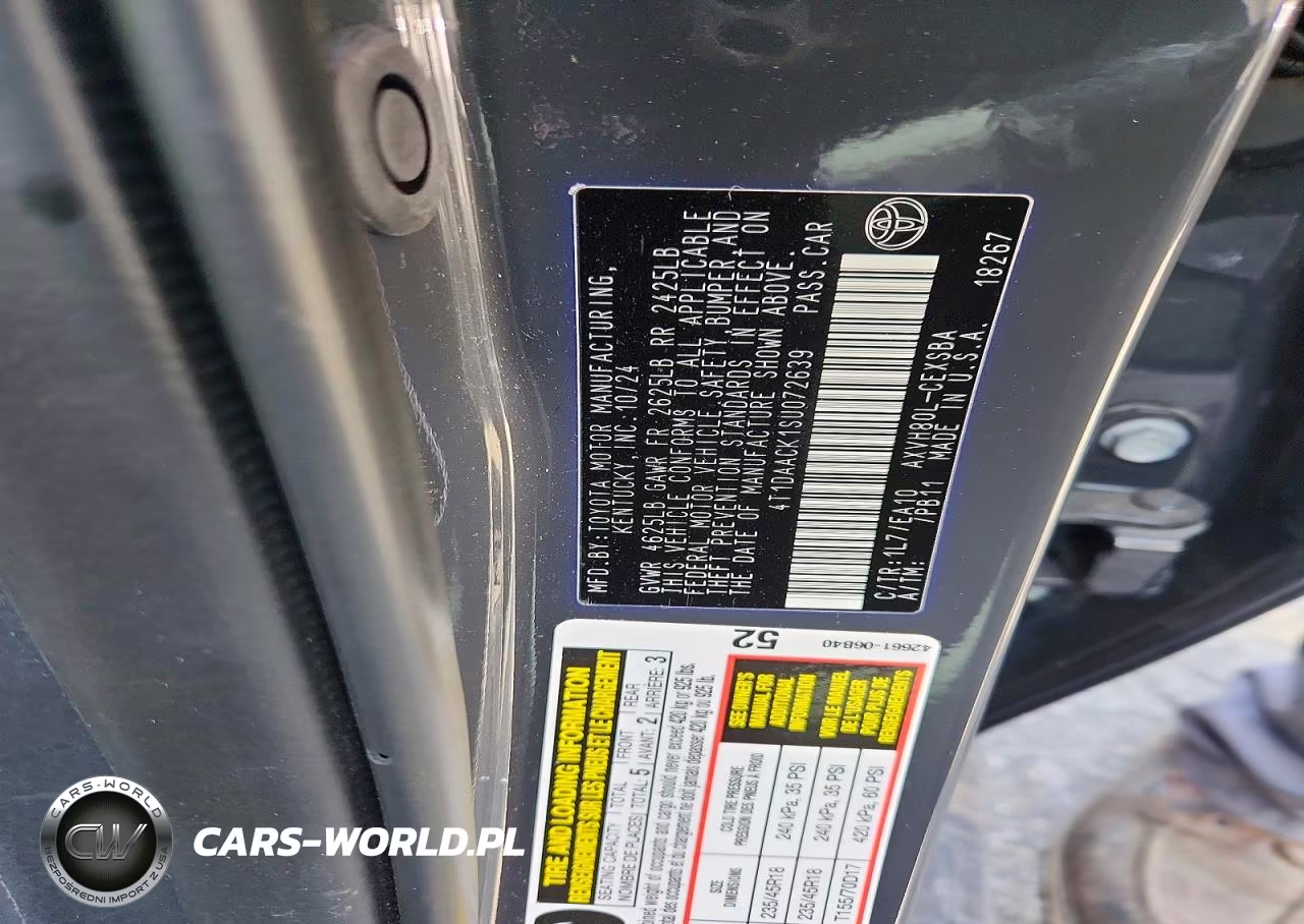 2025 Toyota Camry Se VIN:4T1DAACK1SU072639 - 12