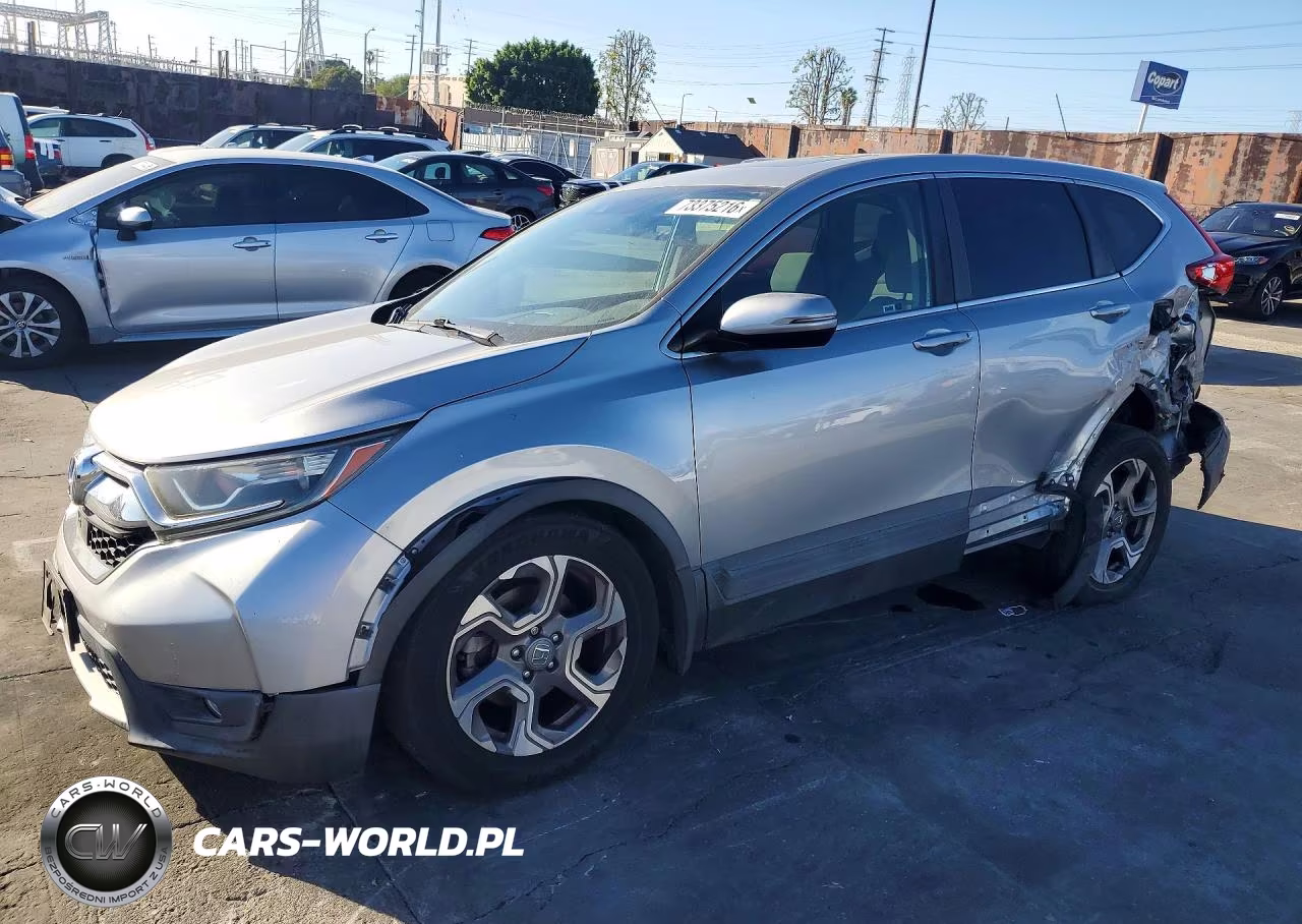 2017 Honda Cr-V Ex VIN:7FARW1H57HE011736 - 1