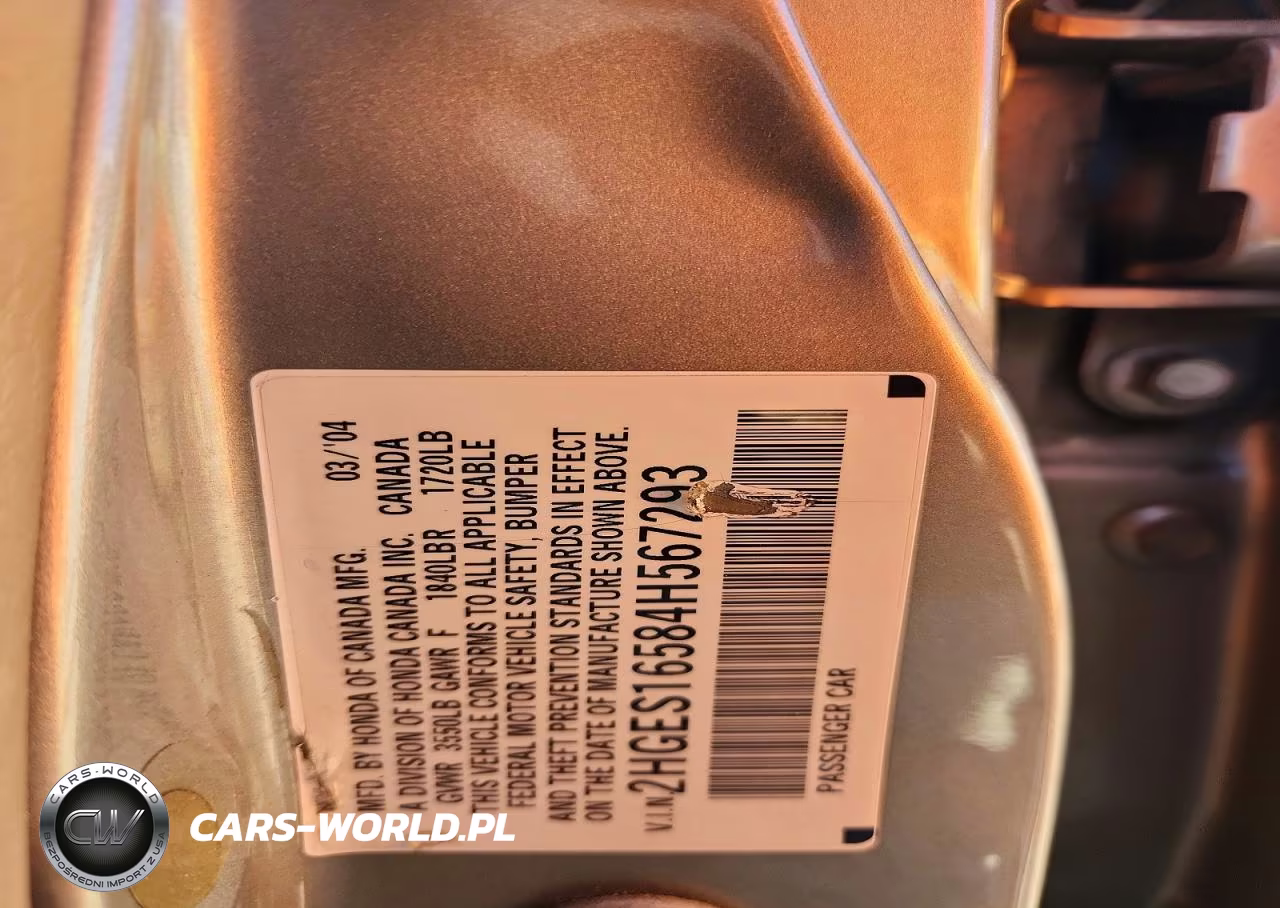 HONDA CIVIC VIN:2HGES16584H567293 - 12