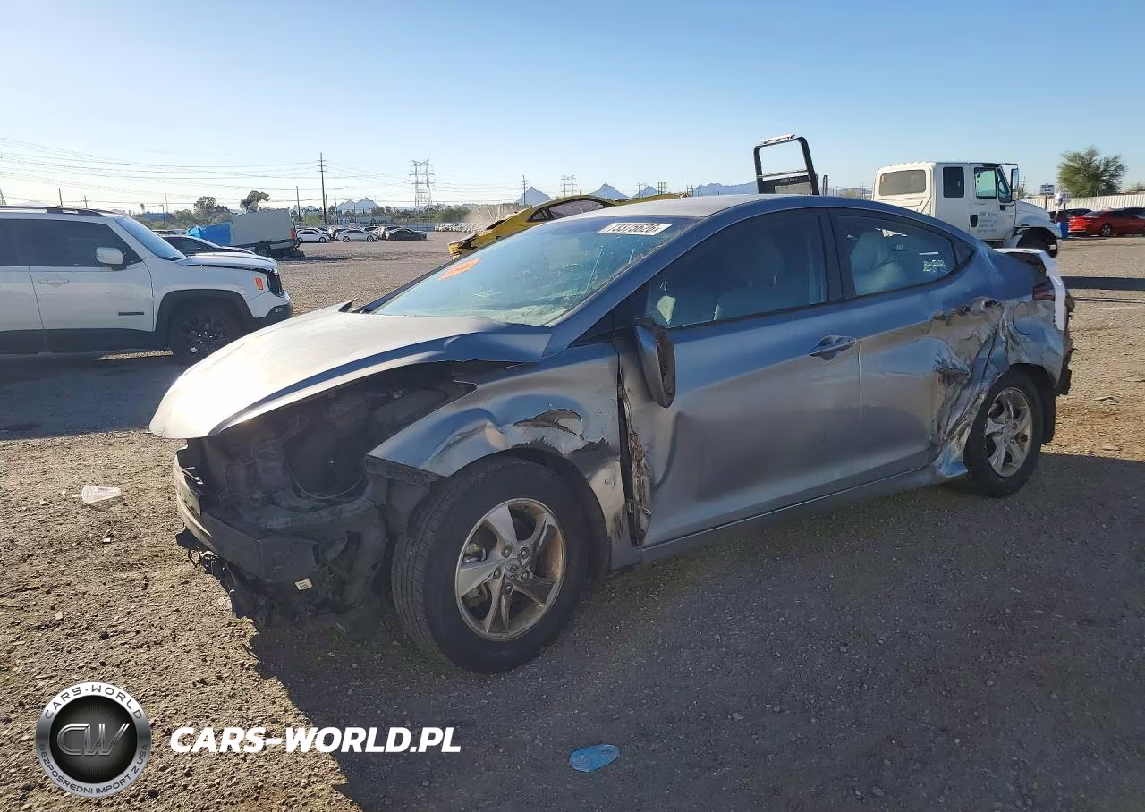 2015 Hyundai Elantra Se VIN:KMHDH4AE9FU279733 - 1