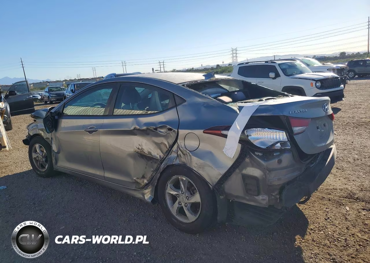 2015 Hyundai Elantra Se VIN:KMHDH4AE9FU279733 - 2