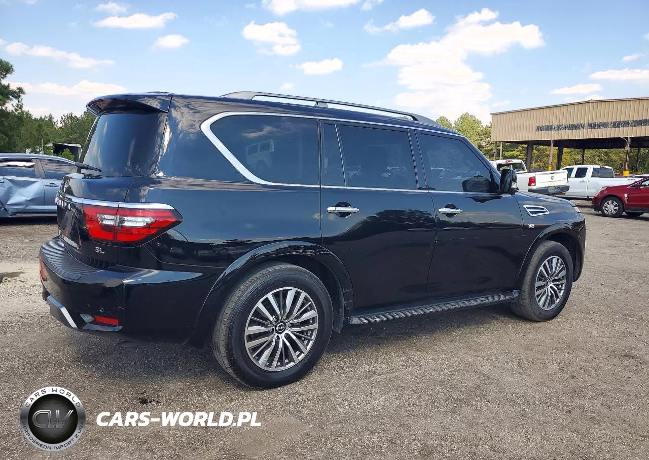 2021 Nissan Armada Sl VIN:JN8AY2BA3M9372050 - 3