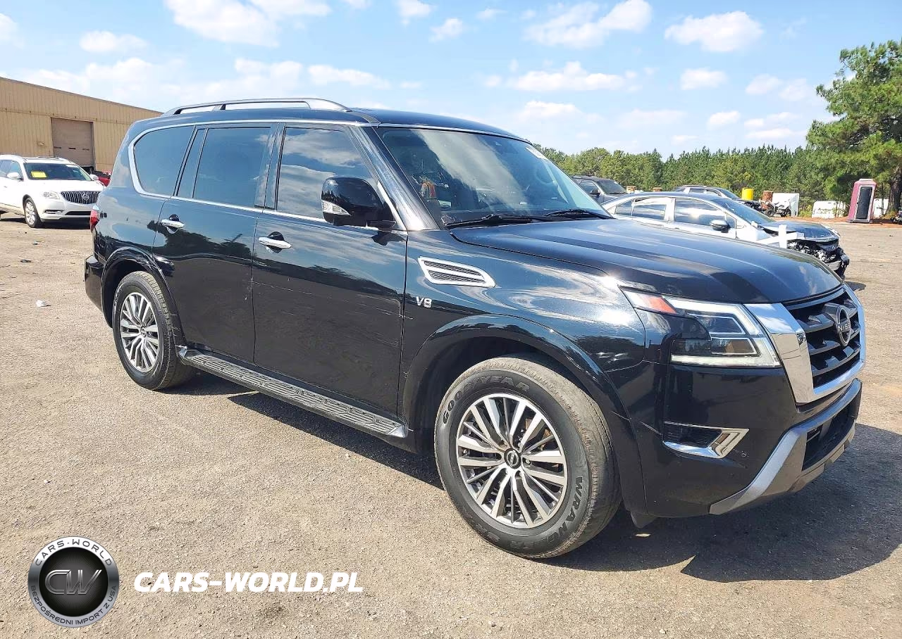 2021 Nissan Armada Sl VIN:JN8AY2BA3M9372050 - 4