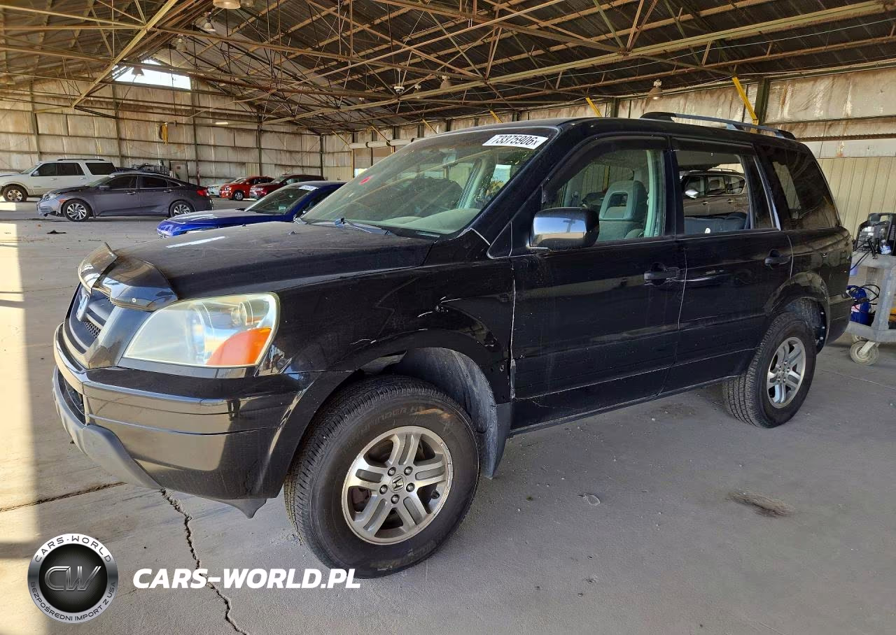 2004 Honda Pilot Exl VIN:2HKYF18584H623141 - 1