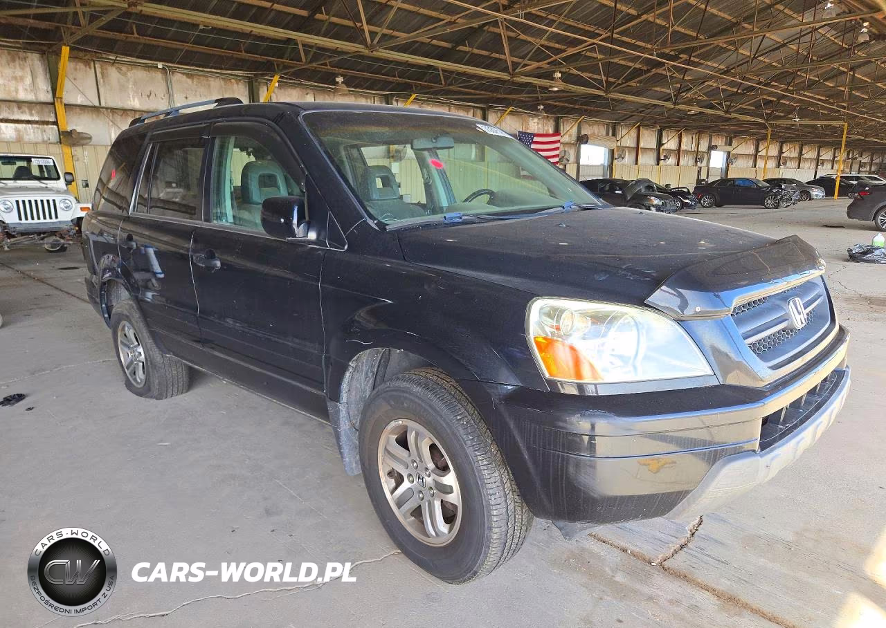2004 Honda Pilot Exl VIN:2HKYF18584H623141 - 4