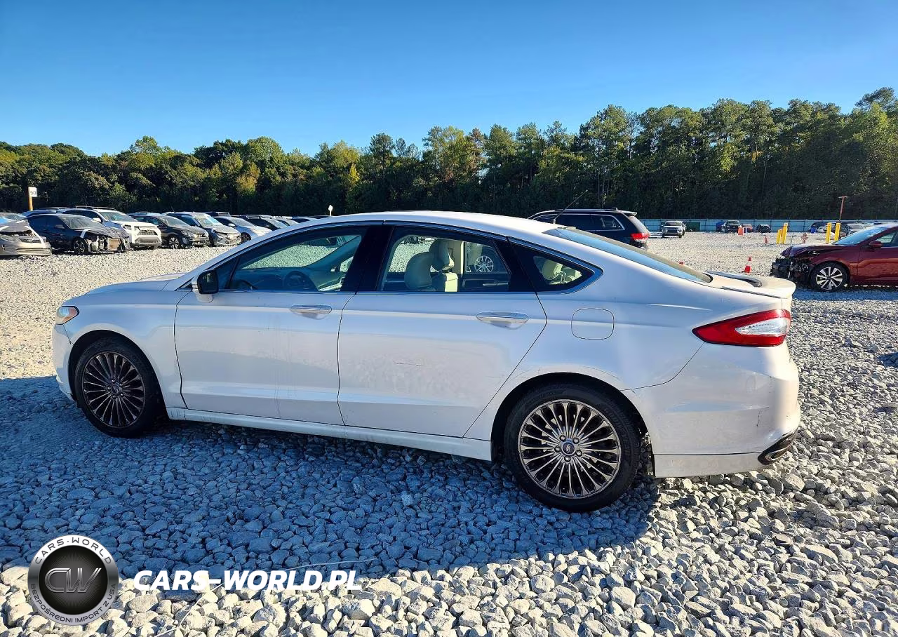 2016 Ford Fusion Titanium VIN:3FA6P0K91GR390043 - 2