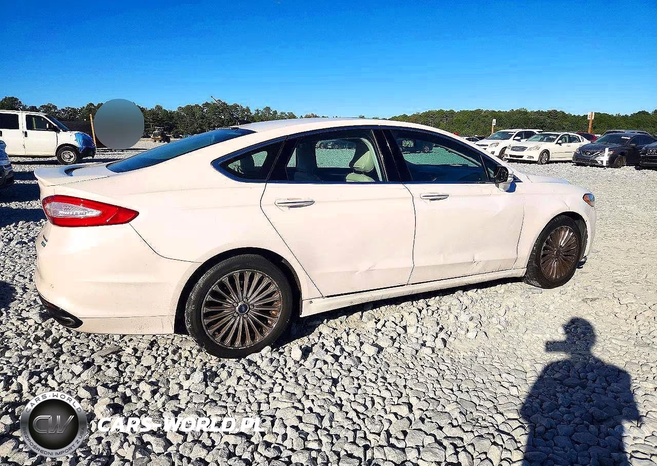 2016 Ford Fusion Titanium VIN:3FA6P0K91GR390043 - 3