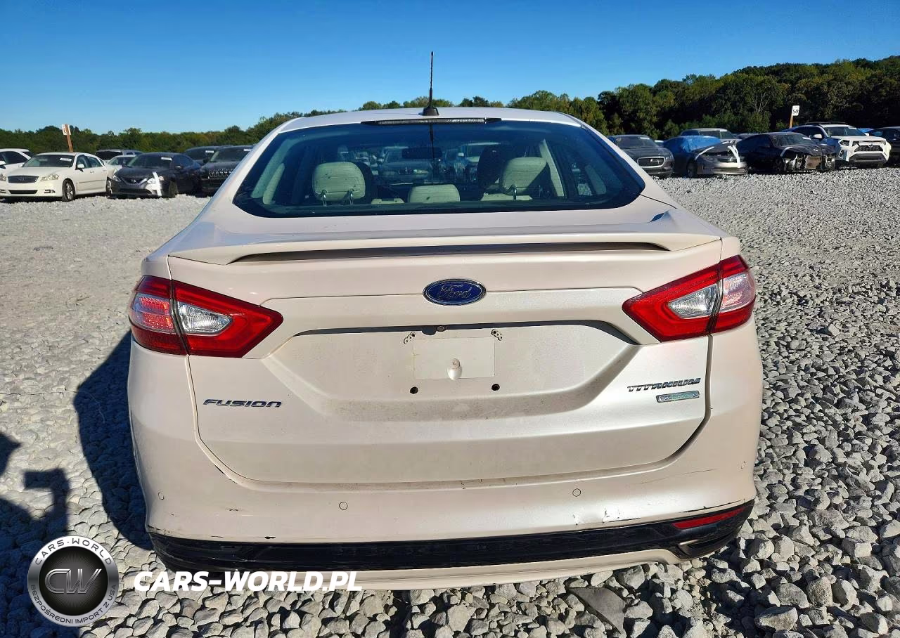 2016 Ford Fusion Titanium VIN:3FA6P0K91GR390043 - 6