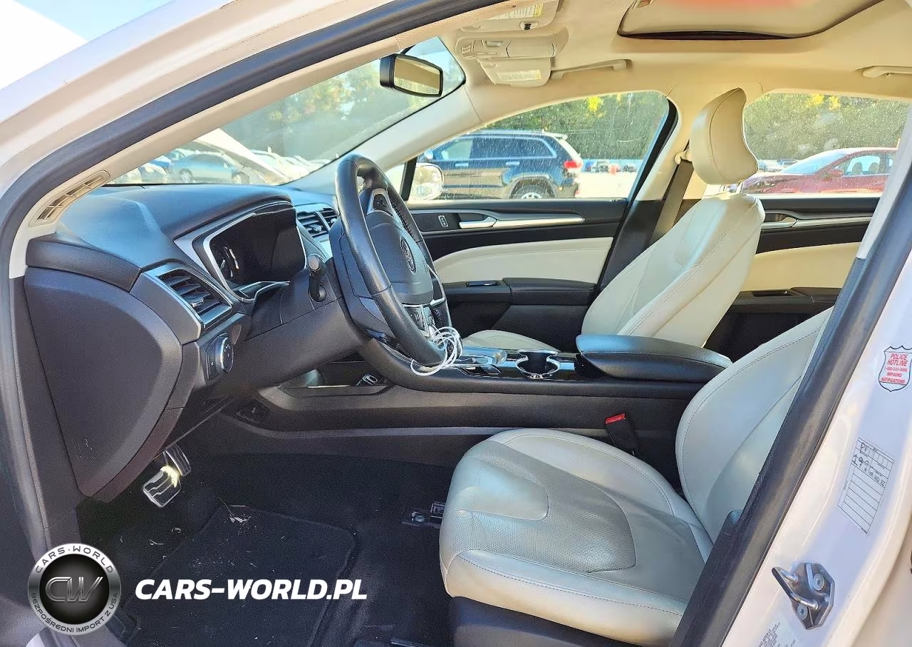 2016 Ford Fusion Titanium VIN:3FA6P0K91GR390043 - 7