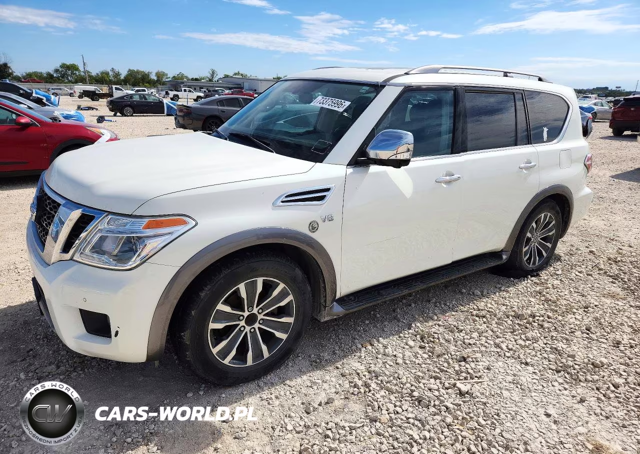 2019 Nissan Armada Sl VIN:JN8AY2ND4KX009612 - 1