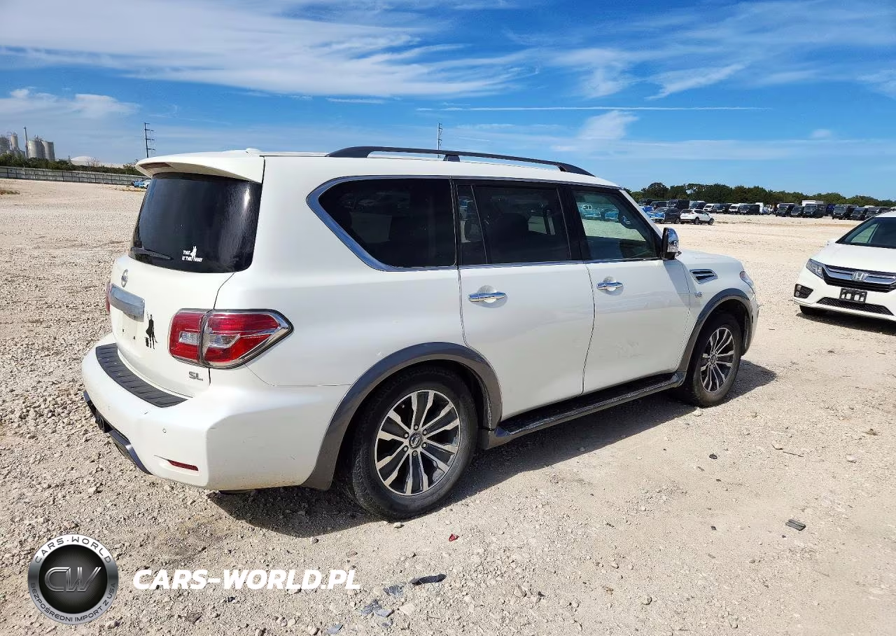 2019 Nissan Armada Sl VIN:JN8AY2ND4KX009612 - 3