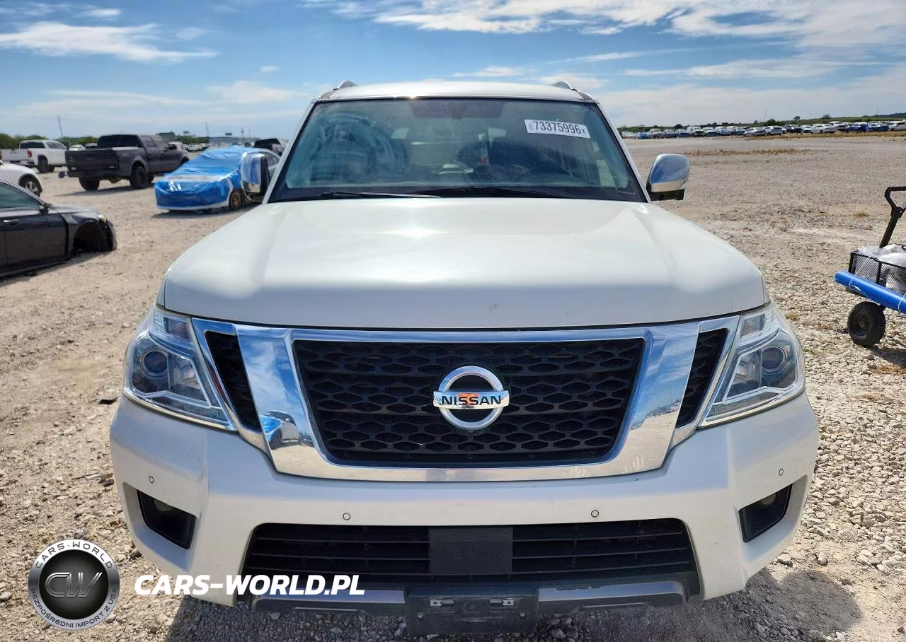 2019 Nissan Armada Sl VIN:JN8AY2ND4KX009612 - 5