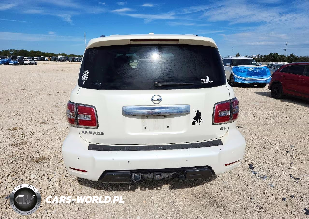 2019 Nissan Armada Sl VIN:JN8AY2ND4KX009612 - 6