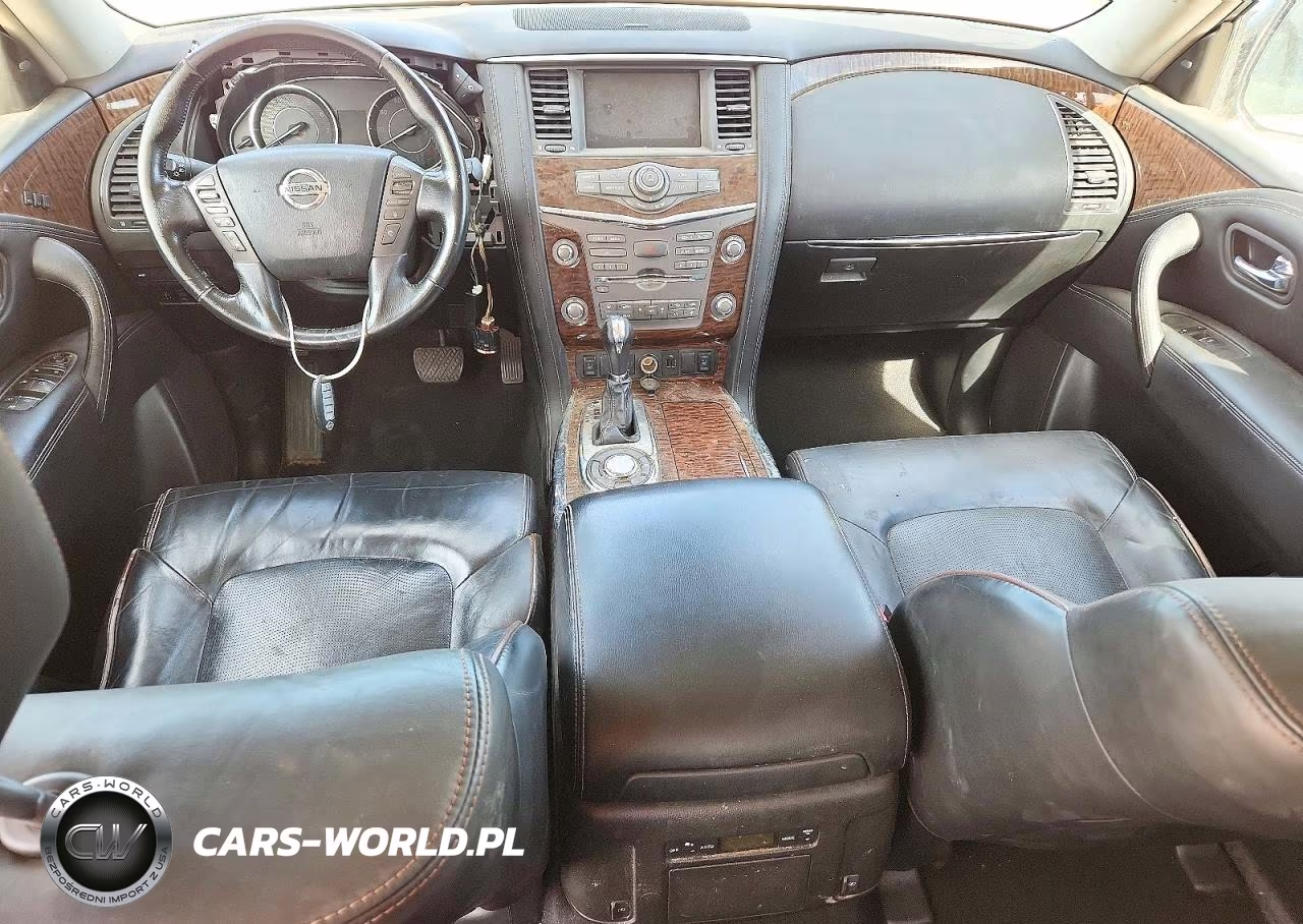 2019 Nissan Armada Sl VIN:JN8AY2ND4KX009612 - 8
