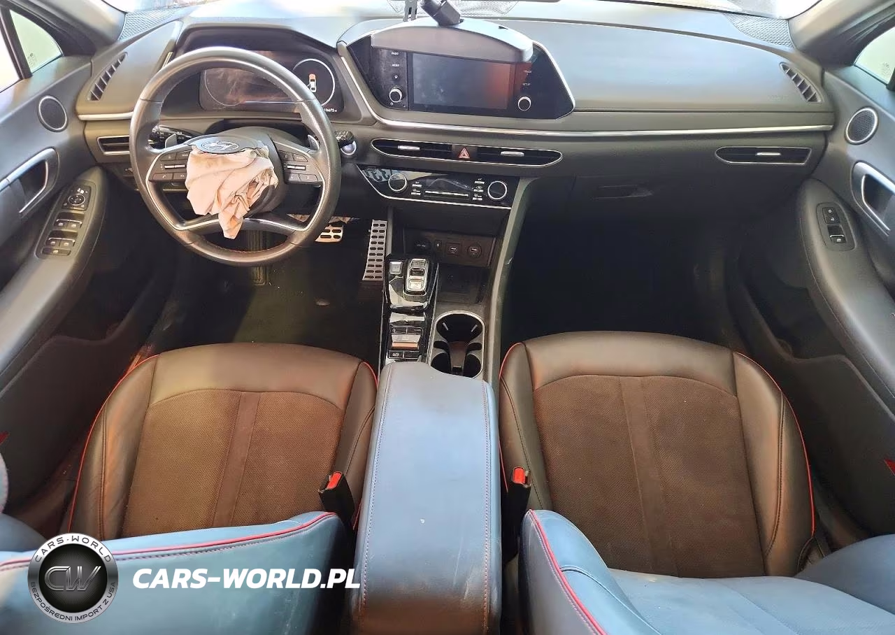 2021 Hyundai Sonata Sel Plus VIN:5NPEJ4J28MH098620 - 8