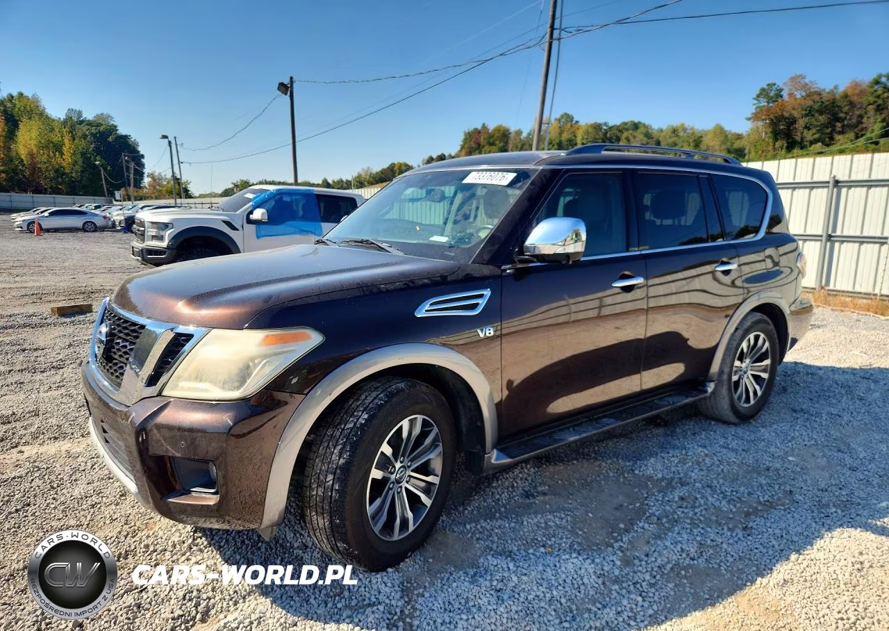 2018 Nissan Armada Sl VIN:JN8AY2ND5J9050530 - 1