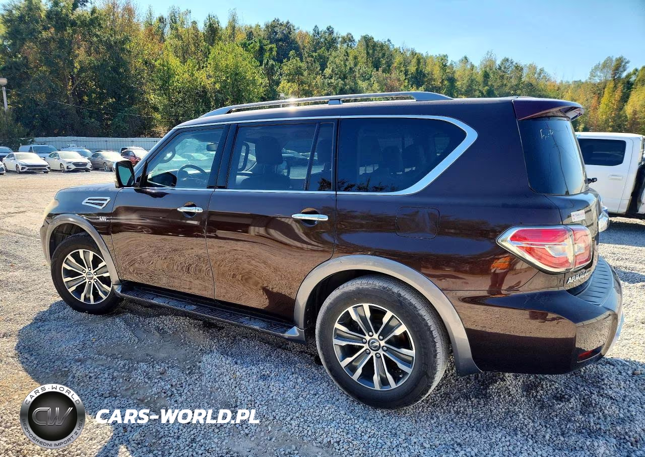 2018 Nissan Armada Sl VIN:JN8AY2ND5J9050530 - 2