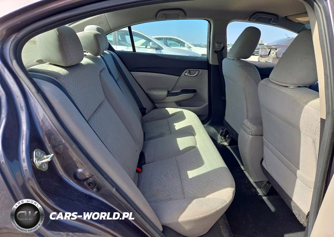 2015 Honda Civic Lx VIN:19XFB2F53FE273100 - 10
