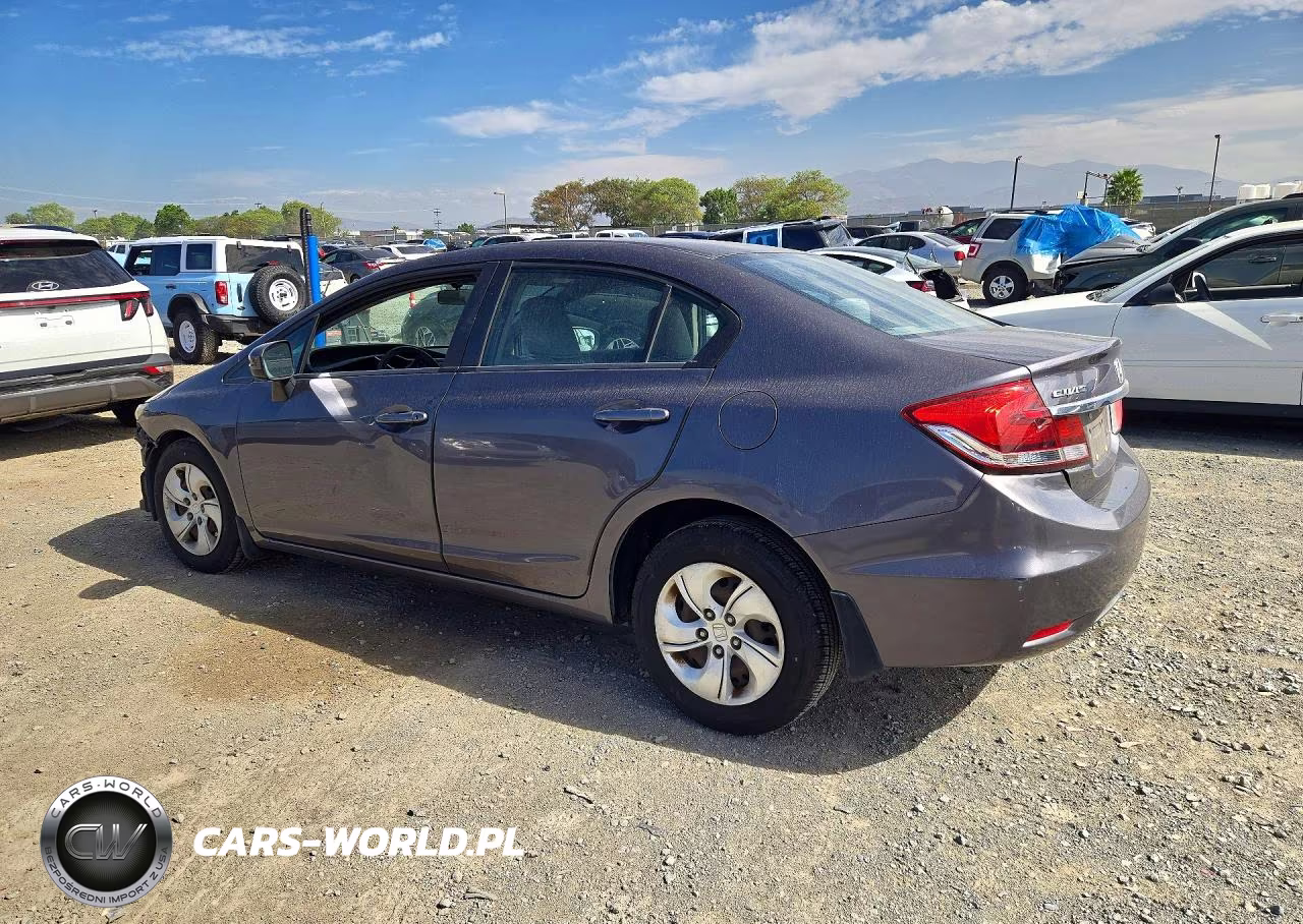 2015 Honda Civic Lx VIN:19XFB2F53FE273100 - 2