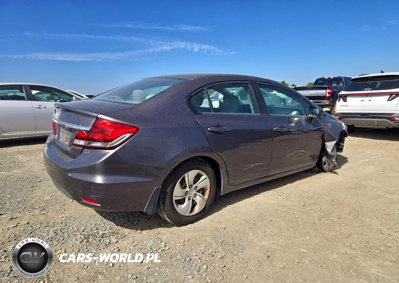 2015 Honda Civic Lx VIN:19XFB2F53FE273100 - 3