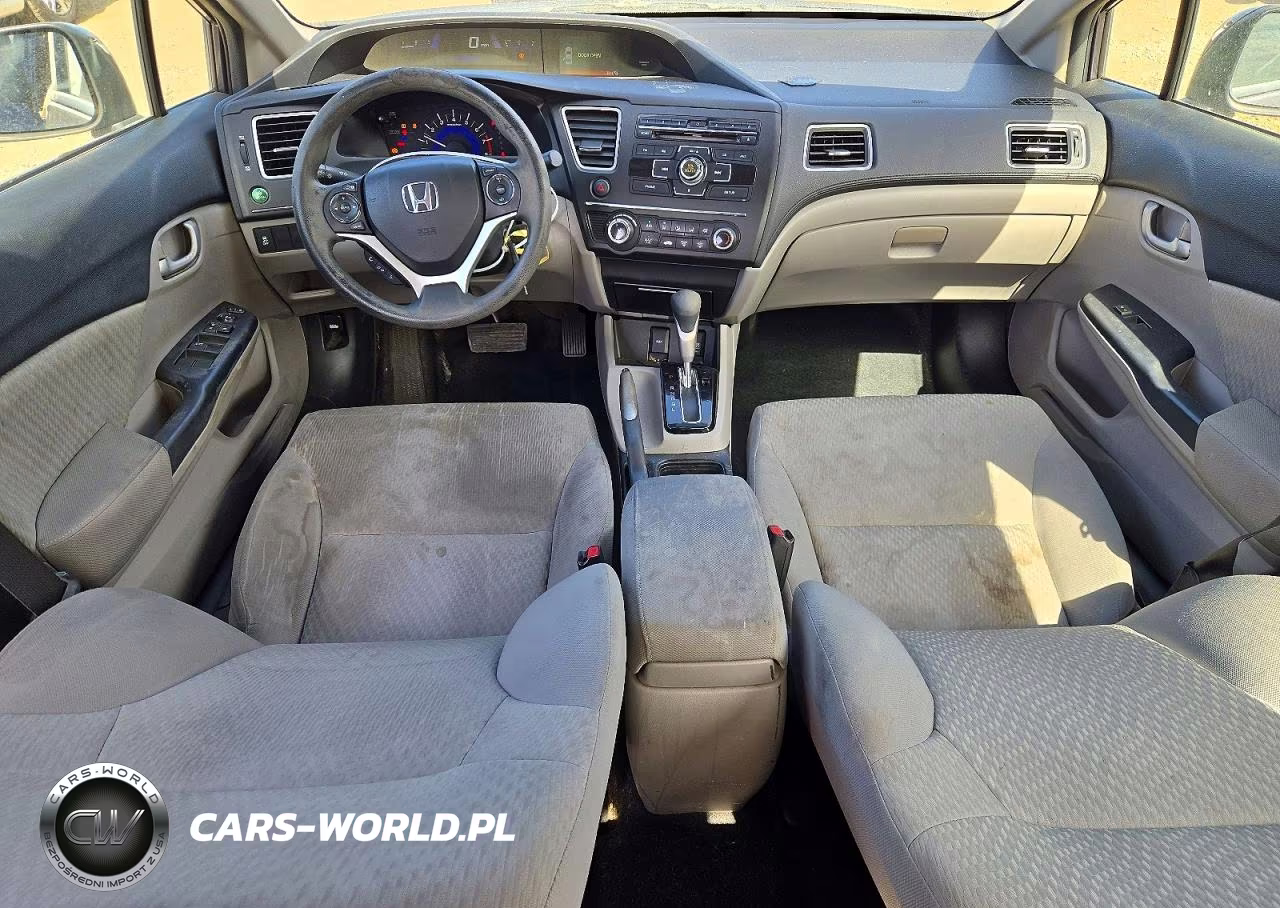 2015 Honda Civic Lx VIN:19XFB2F53FE273100 - 8