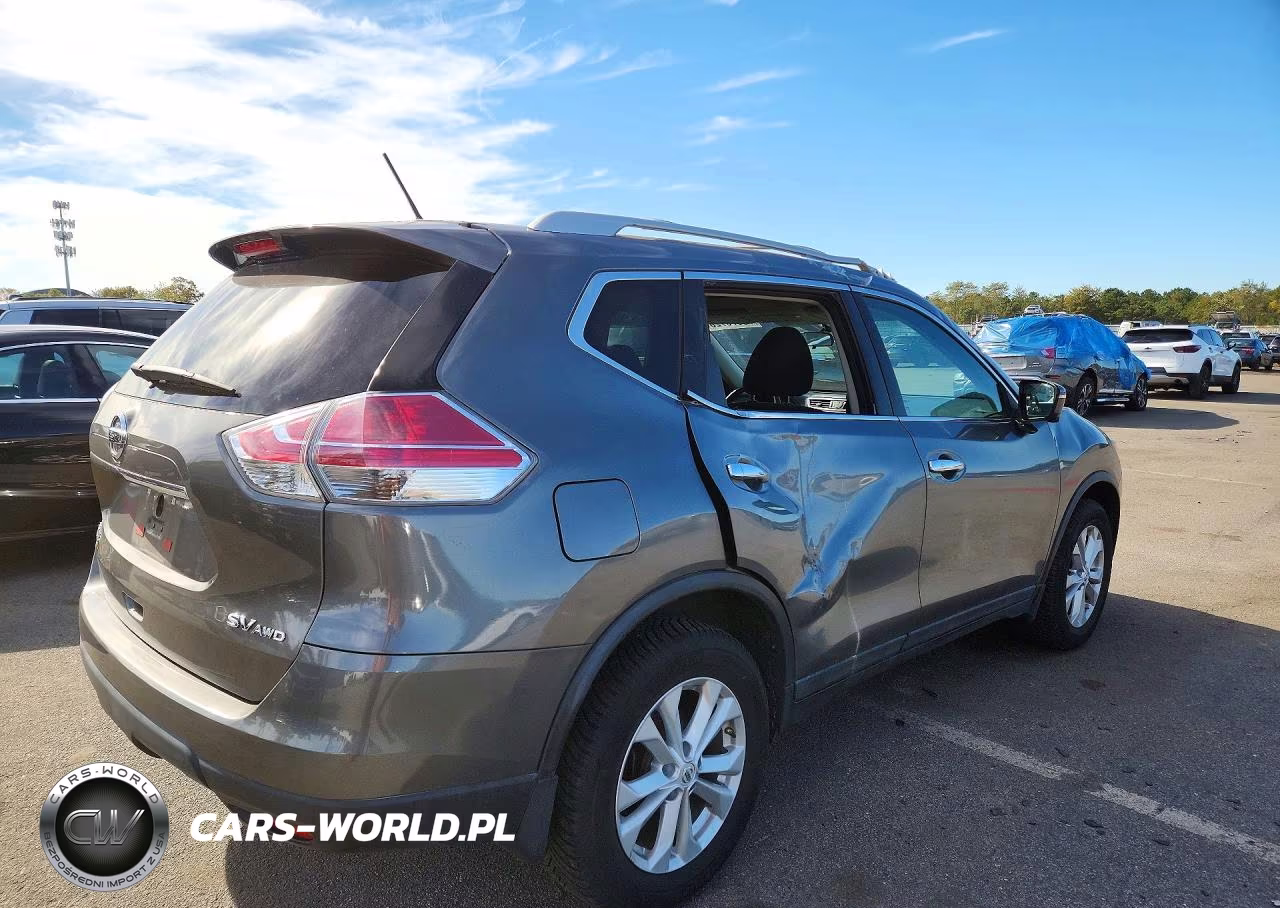 2015 Nissan Rogue Sv VIN:5N1AT2MV9FC896539 - 3