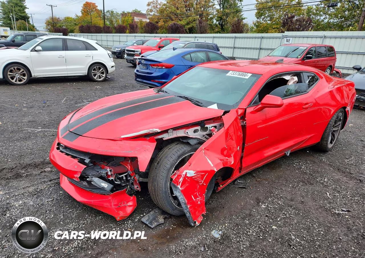 2017 Chevrolet Camaro Lt VIN:1G1FB1RS0H0188103 - 1