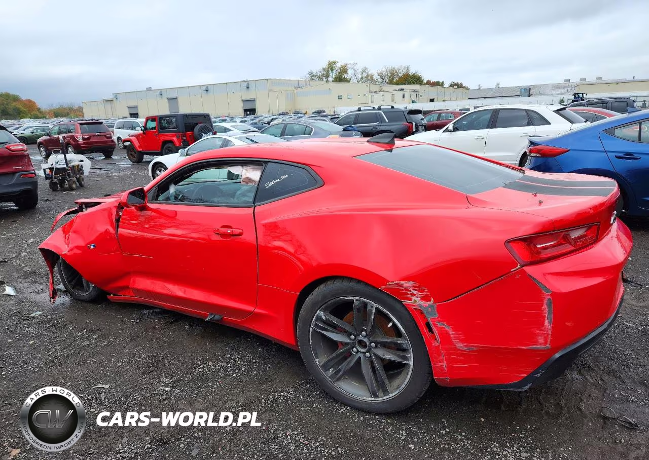 2017 Chevrolet Camaro Lt VIN:1G1FB1RS0H0188103 - 2